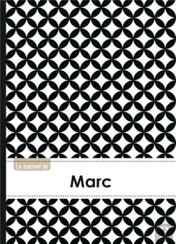 Bertrand.pt - Carnet Marc Lignes,96p,A5 Rondsnoiretblanc