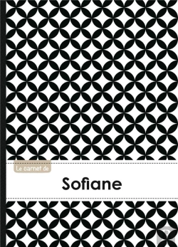 Bertrand.pt - Carnet Sofiane Lignes,96p,A5 Rondsnoiretblanc
