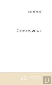 Carnets 2001