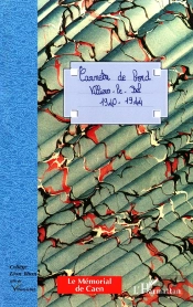 Carnets De Bord ; Villiers-Le-Bel ; 1940-1944