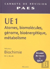 Carnets De Revision Biochimie P1