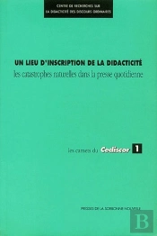 Carnets Du Cediscor (Les) : Centre De Recherches Sur La Didacticite D