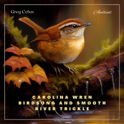 Bertrand.pt - Carolina Wren Birdsong And Smooth River Trickle