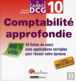 Bertrand.pt - Carre Dcg 10 Comptabilite Approfondie, 3eme Edition
