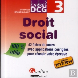 Bertrand.pt - Carre Dcg 3- Droit Social- 2013-2014, 4eme Edition