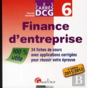 Carre Dcg 6 -Finance D'Entreprise,2eme Edition