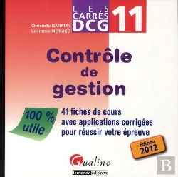 Bertrand.pt - Carres Dcg 11 Controle De Gestion