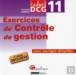 Bertrand.pt - Carres Dcg 11 - Exercices Corriges Controle De Gestion 2eme Ed.