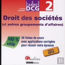 Bertrand.pt - Carres Dcg 2 - Droit Des Societes