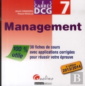 Carres Dcg 7- Management 2013-2014, 5eme Edition