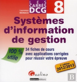 Bertrand.pt - Carres Dcg 8- Systeme D'Information De Gestion, 2eme Edition