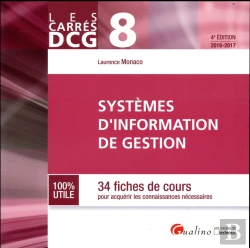 Bertrand.pt - Carres Dcg 8 - Systemes D'Information De Gestion  2015-2016, 4eme Ed.
