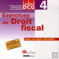 Bertrand.pt - Carres Exos Dcg 4 - Droit Fiscal 2014-2015, 2eme Edition