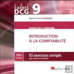 Bertrand.pt - Carres Exos Dcg 9 - Exercices D'Introduction A La Comptabilite 2016-2017, 6eme Ed.