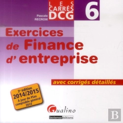 Bertrand.pt - Carresexos Dcg 6 - Finance D'Entreprise 2014-2015, 3eme Edition