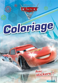 Bertrand.pt - Cars 2 Coloriage Avec Stickers (Noel) (Visuel Y)