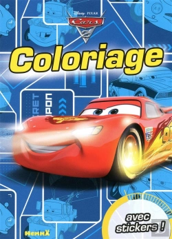 Bertrand.pt - Cars 2 Coloriage Avec Stickers (Visuel Yy)