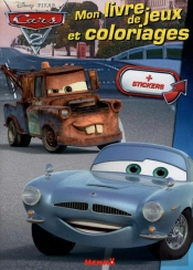 Cars 2 Mon Livre De Jeux Et Coloriages + Stickers