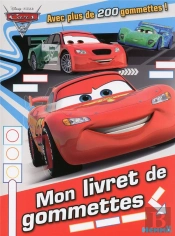 Cars 2 Mon Livret De Gommettes (Visuel Y) Tome 4