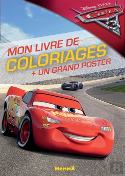 Bertrand.pt - Cars 3 Mon Livre De Coloriages + Un Grand Poster