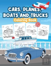 Cars, Planes, Boats And Trucks Coloring