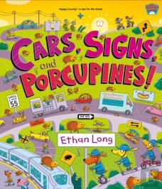 Cars, Signs, And Porcupines!