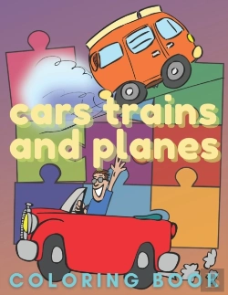 Bertrand.pt - Cars Trains And Planes Coloring Book