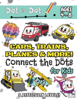 Bertrand.pt - Cars, Trains, Planes & More Connect The Dots For Kids