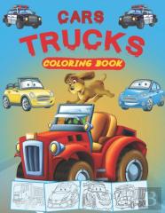 Cars Trucks Coloring Book