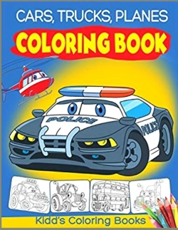 Bertrand.pt - Cars Trucks Planes Coloring Book Kidds Coloring Books