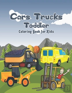 Bertrand.pt - Cars Trucks Toddler Coloring Book For Kids