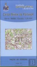 Carta Militar de Portugal (esc.1:25,000) nº 111 - PAÇOS DE FERREIRA