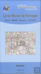 Carta Militar de Portugal (esc.1:25,000) nº 112 - PENAFIEL