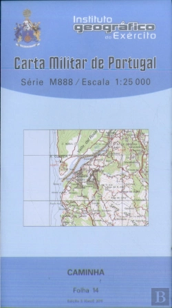 Bertrand.pt - Carta Militar de Portugal (esc.1:25,000) nº 14 - CAMINHA