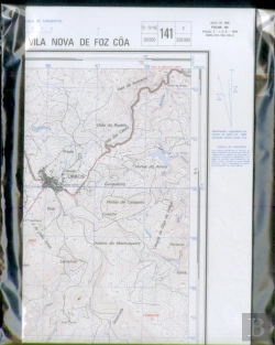 Bertrand.pt - Carta Militar de Portugal (esc.1:25,000) nº 141 - VILA NOVA DE FOZ CÔA