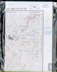 Carta Militar de Portugal (esc.1:25,000) nº 141 - VILA NOVA DE FOZ CÔA