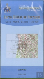 Carta Militar de Portugal (esc.1:25,000) nº 143 - ESPINHO