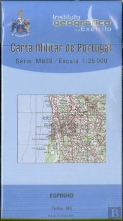 Bertrand.pt - Carta Militar de Portugal (esc.1:25,000) nº 143 - ESPINHO