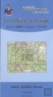 Carta Militar de Portugal (esc.1:25,000) nº 145 - NESPEREIRA