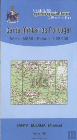 Bertrand.pt - Carta Militar de Portugal (esc.1:25,000) nº 145 - NESPEREIRA
