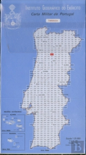 Carta Militar de Portugal (esc.1:25,000) nº 147 - TAROUCA