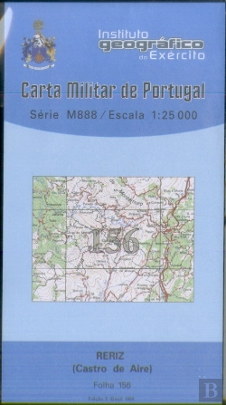 Bertrand.pt - Carta Militar de Portugal (esc.1:25,000) nº 156 - RERIZ