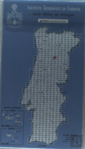 Carta Militar de Portugal (esc.1:25,000) nº 168 - QUEIRIGA