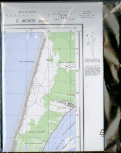 Bertrand.pt - Carta Militar de Portugal (esc.1:25,000) nº 173 - SÃO JACINTO