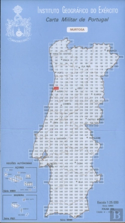 Bertrand.pt - Carta Militar de Portugal (esc.1:25,000) nº 174 - MURTOSA
