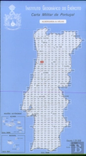 Carta Militar de Portugal (esc.1:25,000) nº 175 - ALBERGARIA-A-VELHA