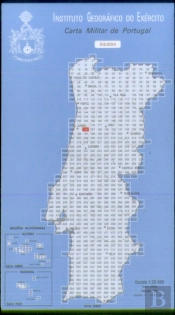 Carta Militar de Portugal (esc.1:25,000) nº 186 - ÁGUEDA