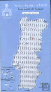 Carta Militar de Portugal (esc.1:25,000) nº 190 - MESQUITELA