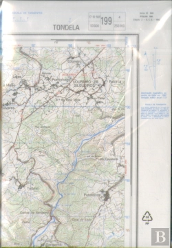 Bertrand.pt - Carta Militar de Portugal (esc.1:25,000) nº 199 - TONDELA
