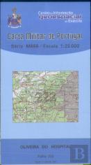 Carta Militar de Portugal (esc.1:25,000) nº 222 - OLIVEIRA DO HOSPITAL